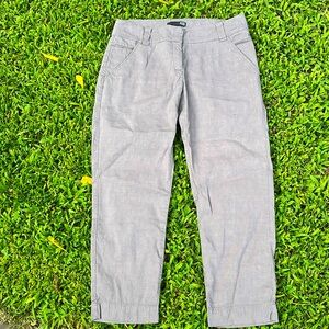 Eileen Fisher Linen Stretch Pants Size 10